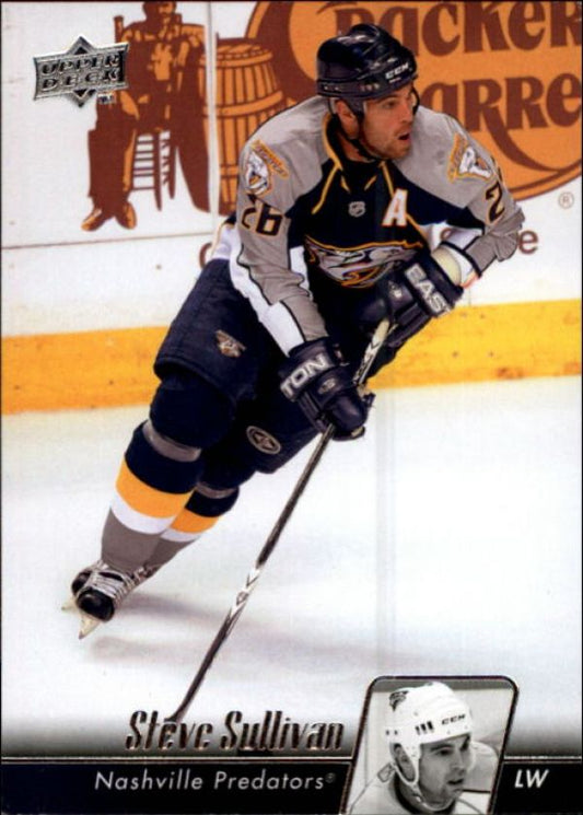 NHL 2010-11 Upper Deck - No 93 - Steve Sullivan