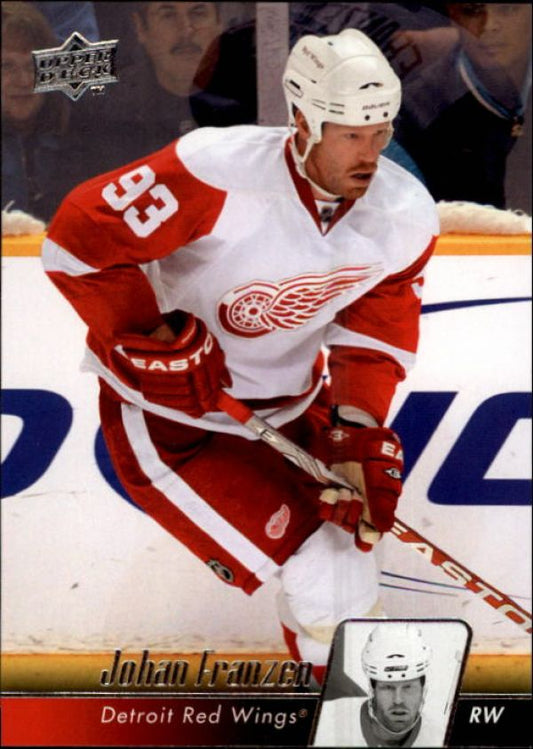 NHL 2010-11 Upper Deck - No 130 - Johan Franzen