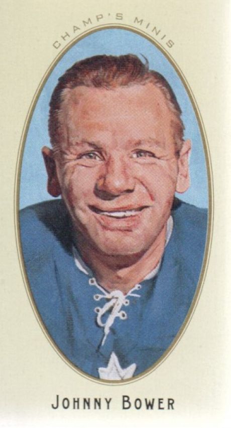 NHL 2011 Parkhurst Champions Champ's Mini Green Back - No 44 - Johnny Bower