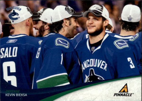 NHL 2011-12 Pinnacle - No 3 - Kevin Bieksa