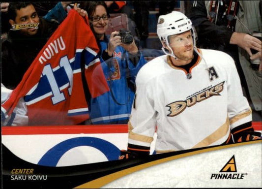 NHL 2011-12 Pinnacle - No 11 - Saku Koivu