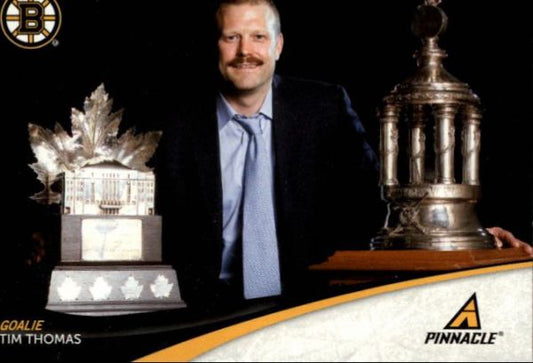 NHL 2011-12 Pinnacle - No 30 - Tim Thomas