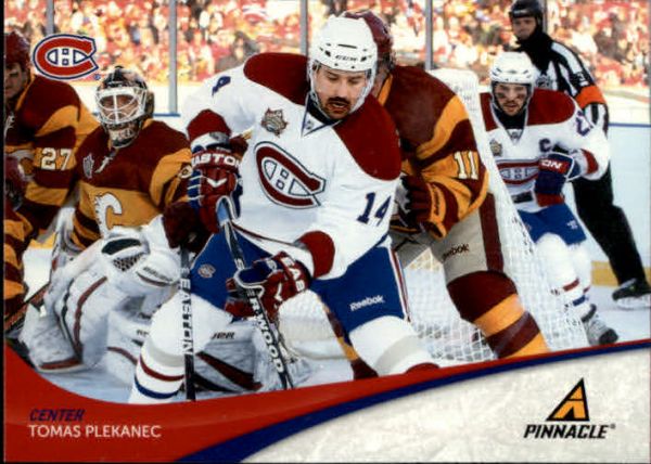 NHL 2011-12 Pinnacle - No 214 - Tomas Plekanec