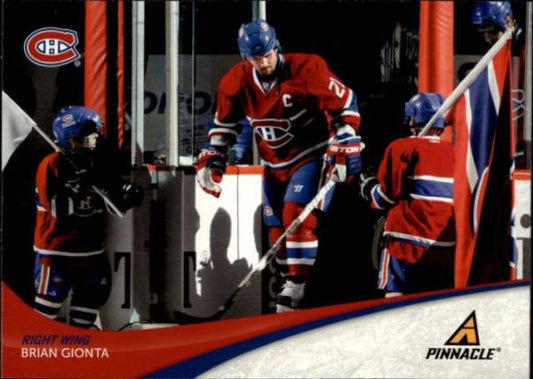 NHL 2011-12 Pinnacle - No 221 - Brian Gionta