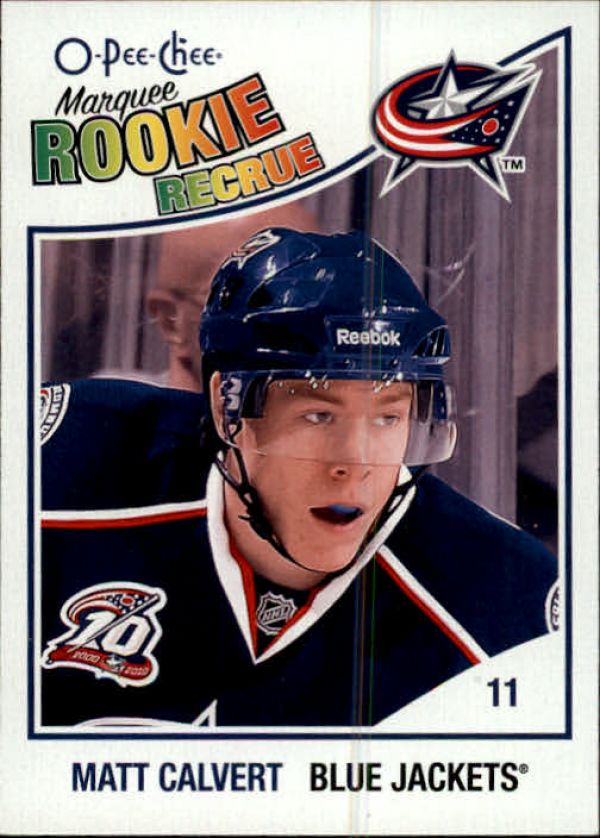 NHL 2010-11 O-Pee-Chee - No 612 - Matt Calvert