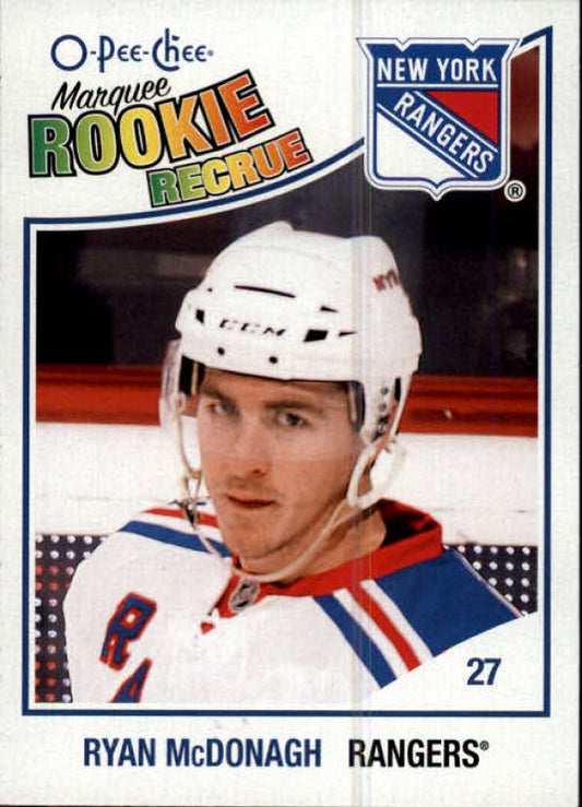 NHL 2010-11 O-Pee-Chee - No 616 - Ryan McDonagh