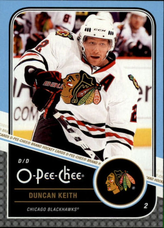 NHL 2011-12 O-Pee-Chee - No 4 - Duncan Keith