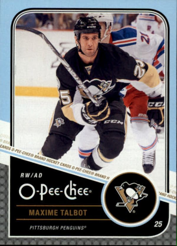 NHL 2011-12 O-Pee-Chee - No 6 - Maxime Talbot