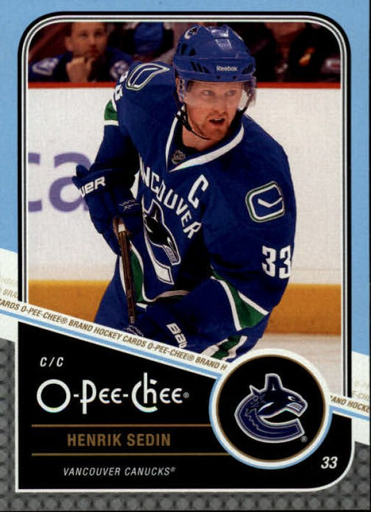 NHL 2011-12 O-Pee-Chee - No 24 - Henrik Sedin