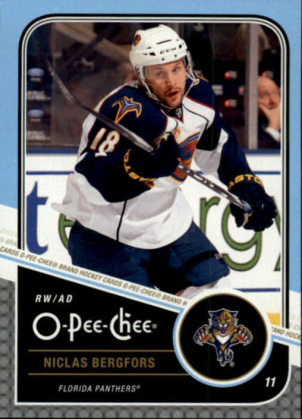 NHL 2011-12 O-Pee-Chee - No 89 - Niclas Bergfors