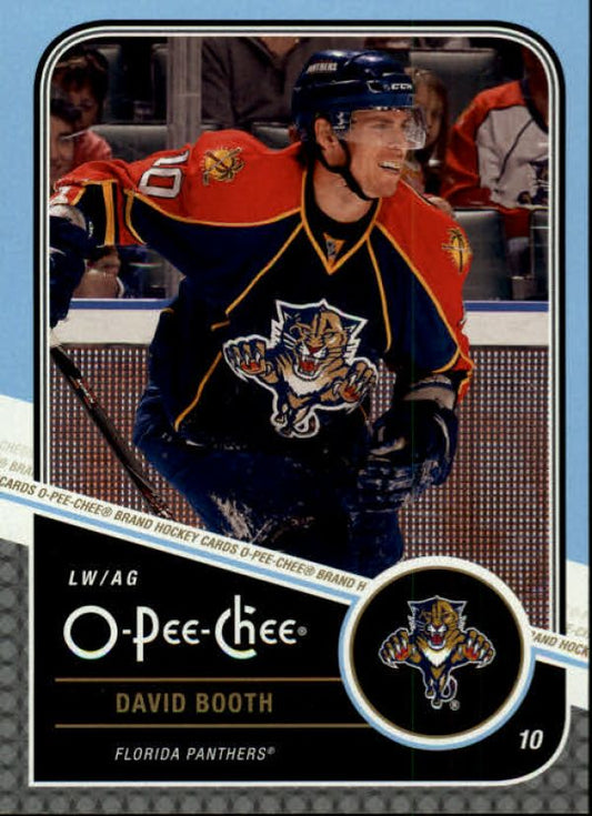 NHL 2011-12 O-Pee-Chee - No 104 - David Booth