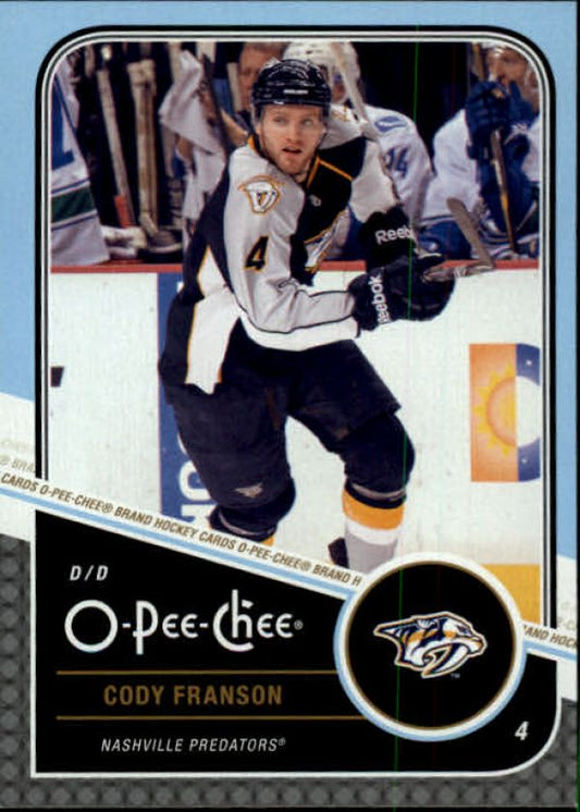 NHL 2011-12 O-Pee-Chee - No 148 - Cody Franson