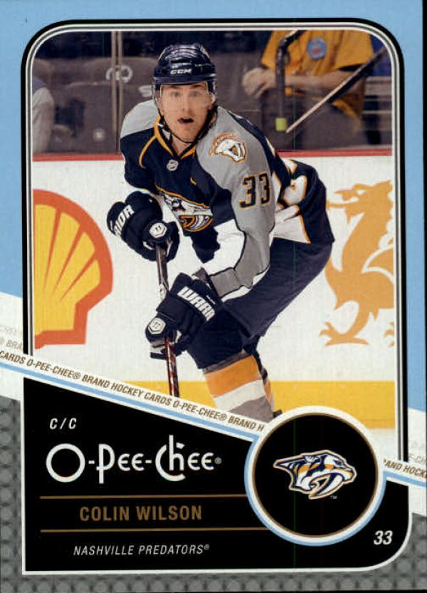 NHL 2011-12 O-Pee-Chee - No 191 - Colin Wilson