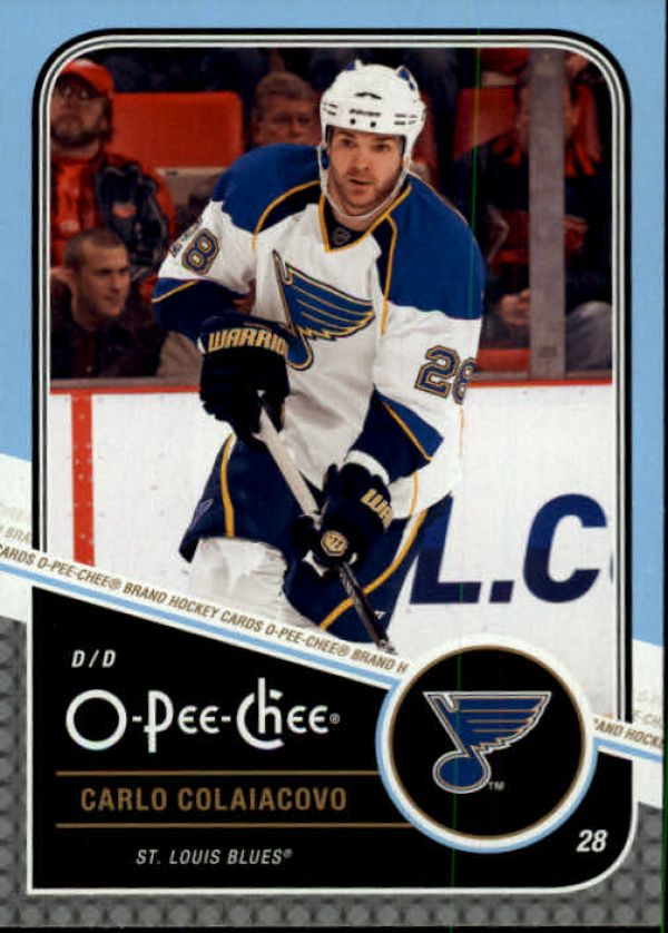 NHL 2011-12 O-Pee-Chee - No 336 - Carlo Colaiacovo