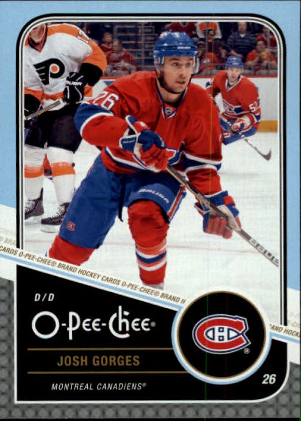 NHL 2011-12 O-Pee-Chee - No 368 - Josh Gorges