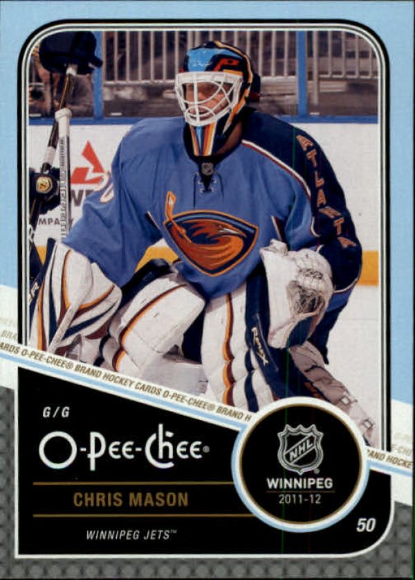 NHL 2011-12 O-Pee-Chee - No 398 - Chris Mason