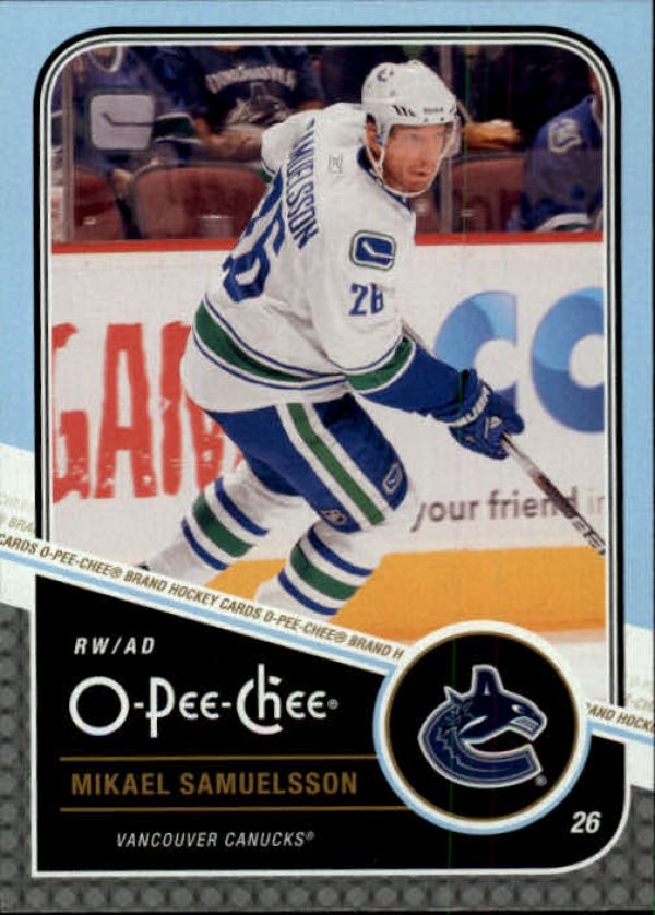 NHL 2011-12 O-Pee-Chee - No 413 - Mikael Samuelsson