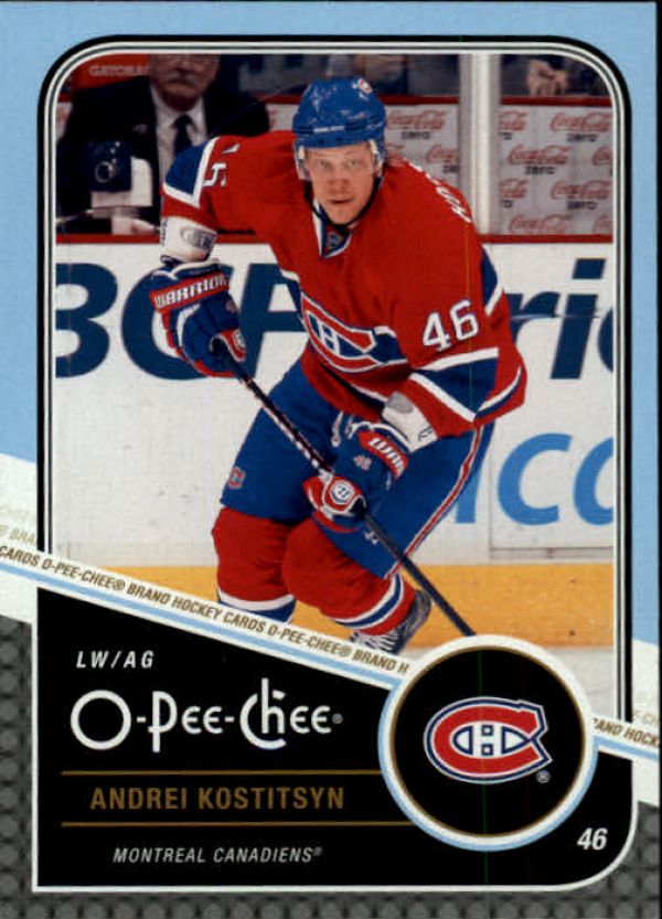 NHL 2011-12 O-Pee-Chee - No 428 - Andrei Kostitsyn