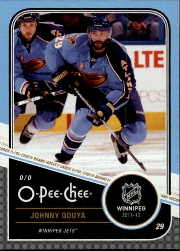 NHL 2011-12 O-Pee-Chee - No 475 - Johnny Oduya