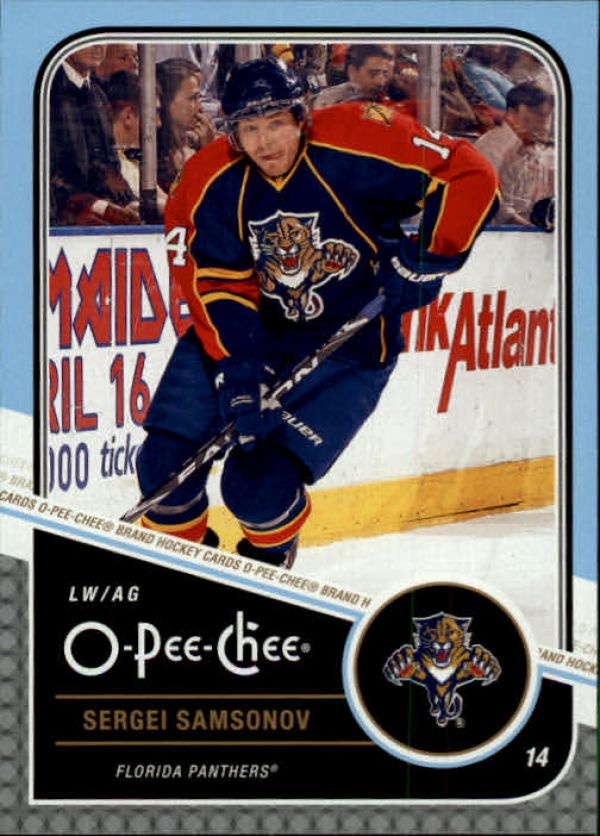 NHL 2011-12 O-Pee-Chee - No 481 - Sergei Samsonov