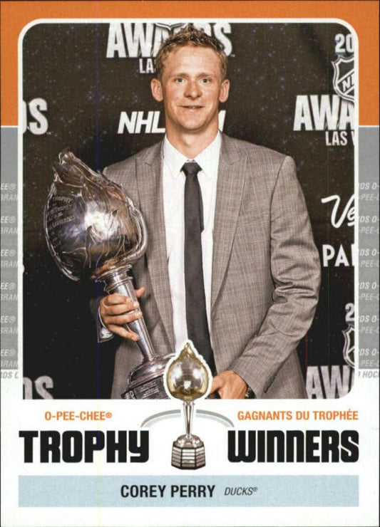 NHL 2011-12 O-Pee-Chee Trophy Winners - No TW-1 - Corey Perry