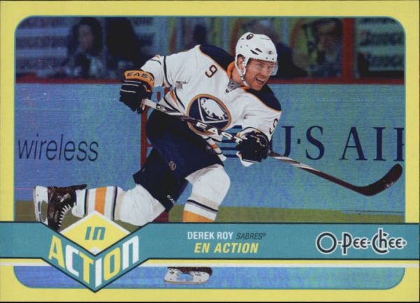 NHL 2011-12 O-Pee-Chee In Action - No A3 - Derek Roy