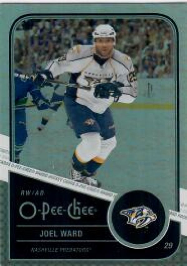 NHL 2011-12 O-Pee-Chee Rainbow - No 417 - Joel Ward