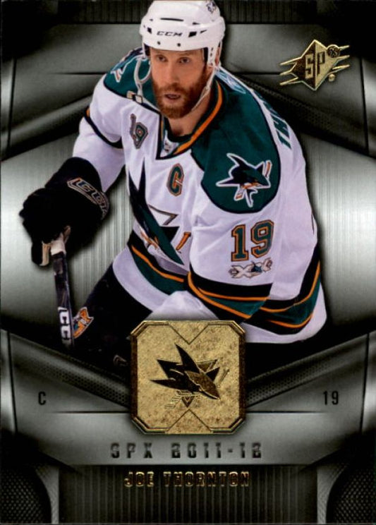 NHL 2011-12 SPx - No 21 - Joe Thornton