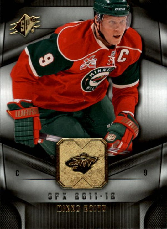 NHL 2011-12 SPx - No 52 - Mikko Koivu