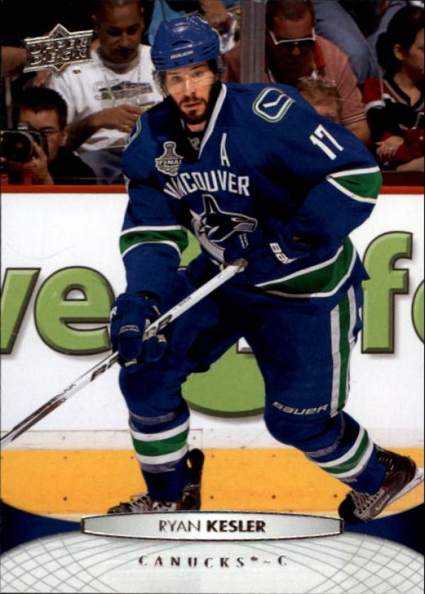 NHL 2011-12 Upper Deck - No 16 - Ryan Kesler