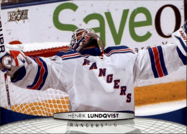 NHL 2011-12 Upper Deck - No 73 - Henrik Lundqvisg