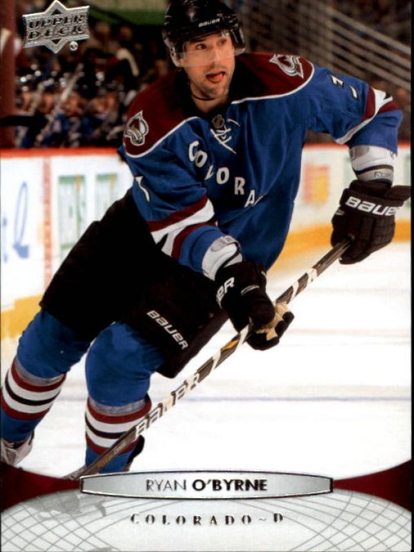 NHL 2011-12 Upper Deck - No 156 - Ryan O'Byrne