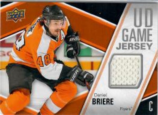 NHL 2011-12 Upper Deck Game Jerseys - No GJ-DB - Daniel Briere