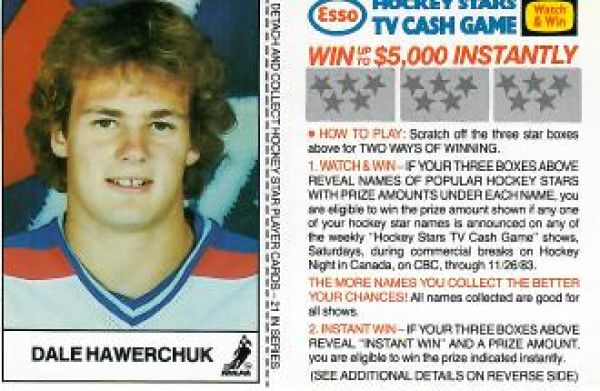 NHL 1983-84 ESSO - kompletter Satz - No 1 - 21
