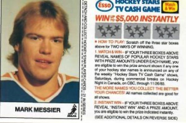 NHL 1983-84 ESSO - complete set - No 1 - 21