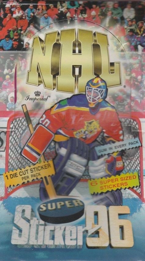 NHL 1995-96 Imperial Super Sticker - Box