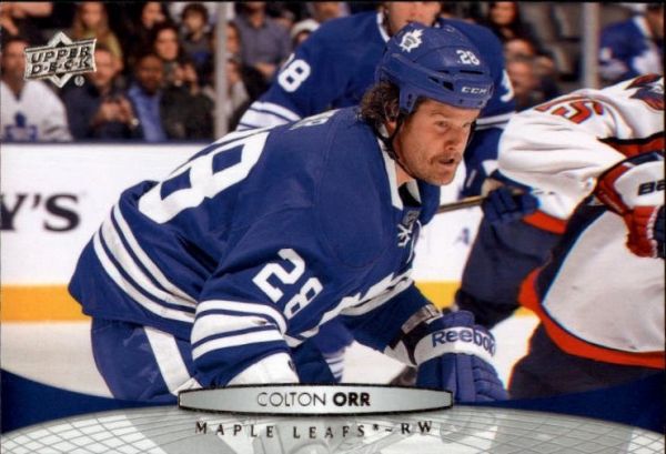 NHL 2011-12 Upper Deck - No 281 - Colton Orr