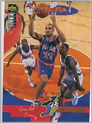 NBA 1995-96 Collector's Choice International German I - No 198 - Grant Hill