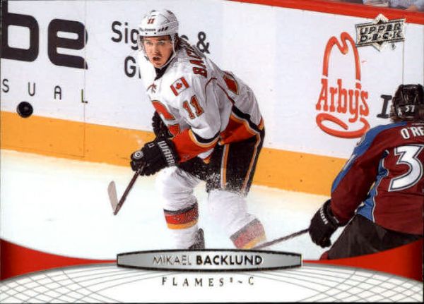 NHL 2011-12 Upper Deck - No. 423 - Mikael Backlund