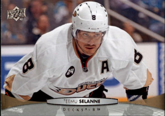 NHL 2011-12 Upper Deck - No 445 - Teemu Selanne