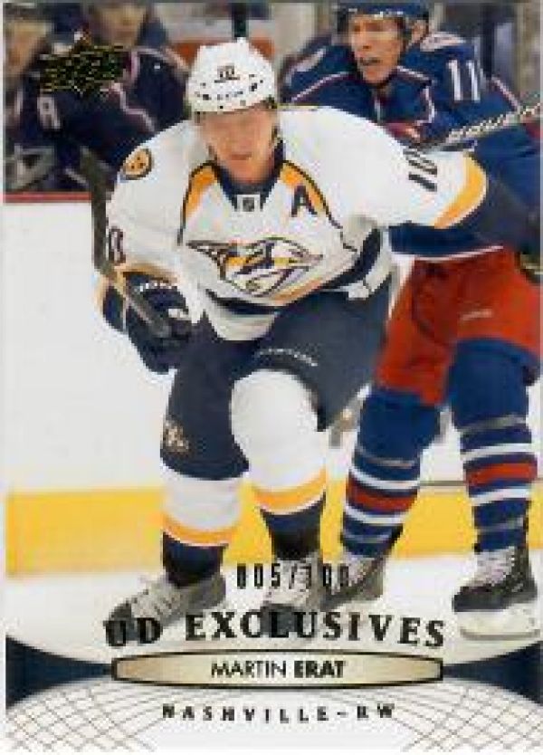 NHL 2011-12 Upper Deck UD Exclusives - No 349 - Martin Erat