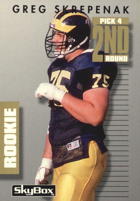 NFL 1992 SkyBox Prime Time - No 239 - Greg Skrepenak