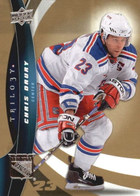 NHL 2009-10 Upper Deck Trilogy - No 23 - Chris Drury