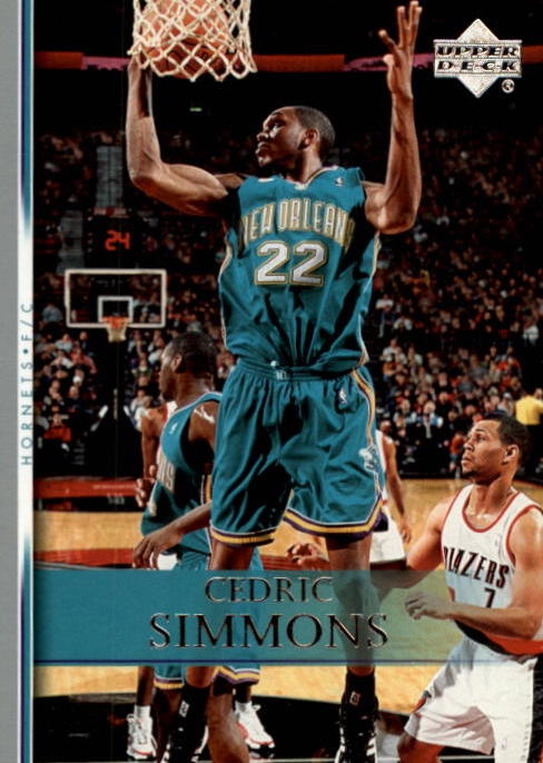 NBA 2007 / 08 Upper Deck - No 23 - Cedric Simmons