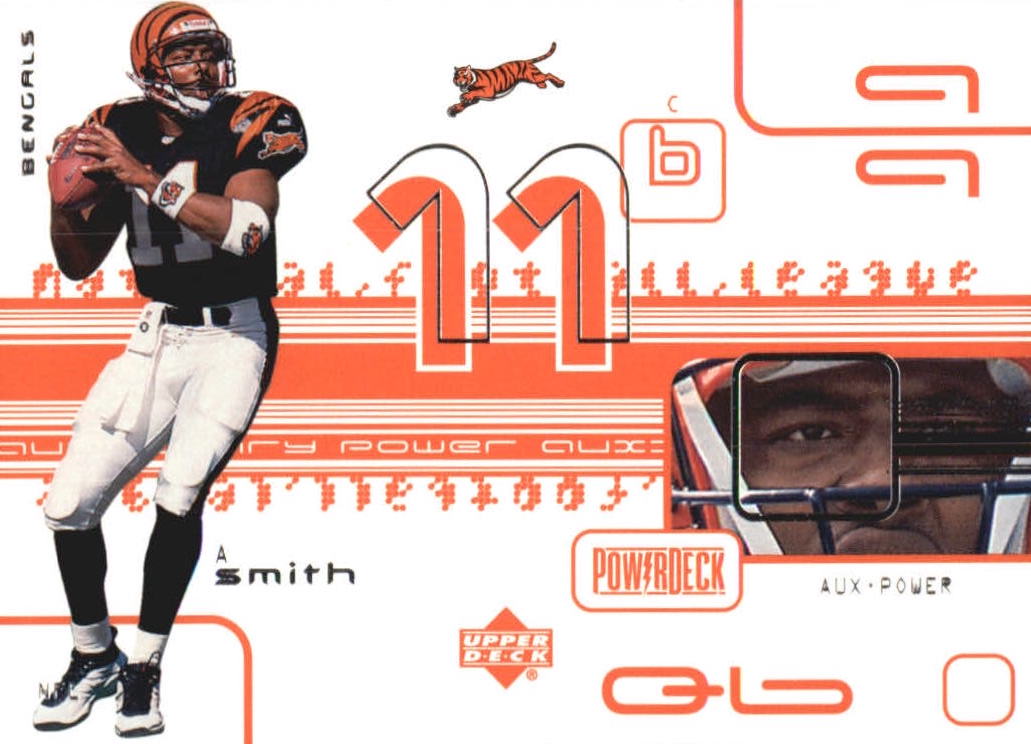 NFL 1999 Upper Deck PowerDeck Auxiliary - No Aux-23 - Akili Smith