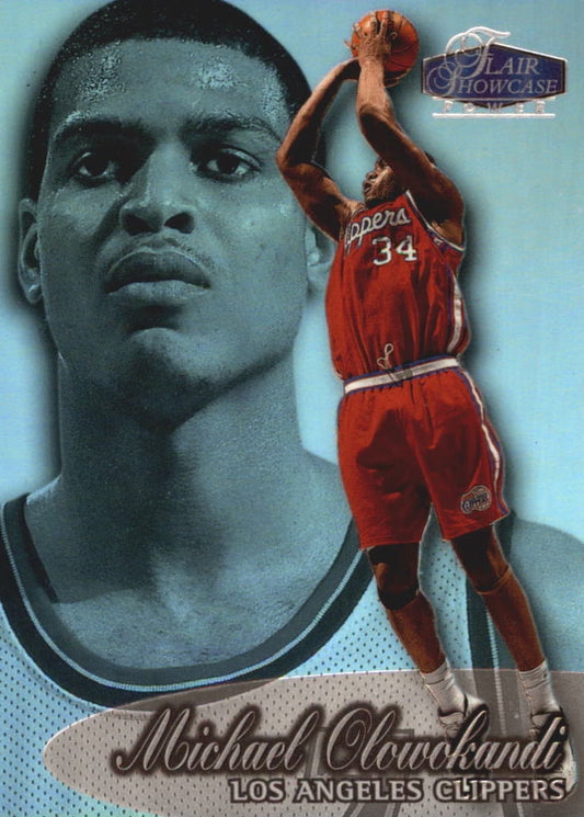 NBA 1998 / 99 Flair Showcase Row 3 - No 23 - Michael Olowokandi