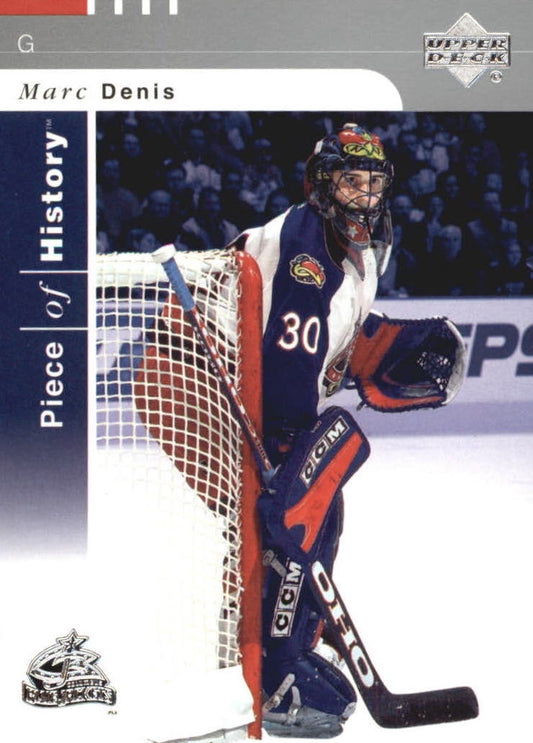 NHL 2002-03 UD Piece of History - No 23 - Marc Denis