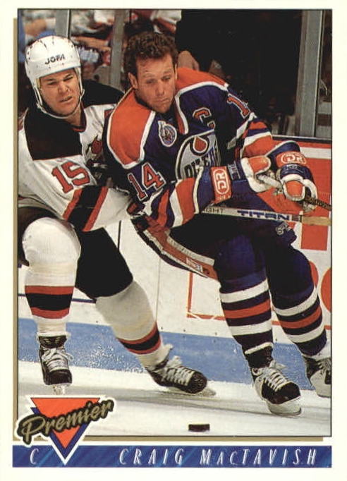 NHL 1993 / 94 Topps Premier - No 23 - Craig Mac Tavish