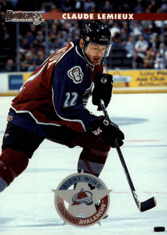NHL 1996 / 97 Donruss - No 23 - Claude Lemieux