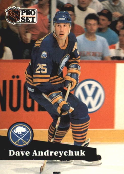 NHL 1991-92 ProSet French - No 23 - Dave Andreychuk